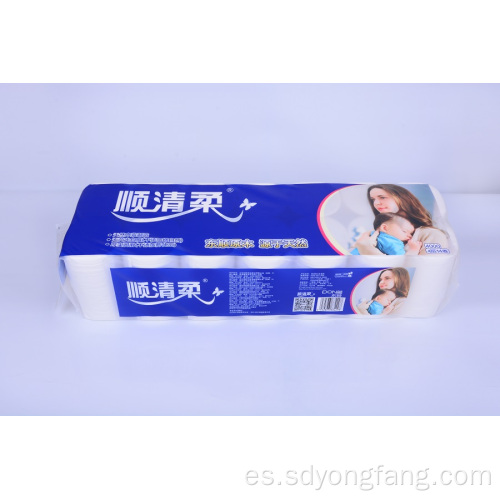 Rollos de papel higiénico premium 100% puro sin cubiertas de papel